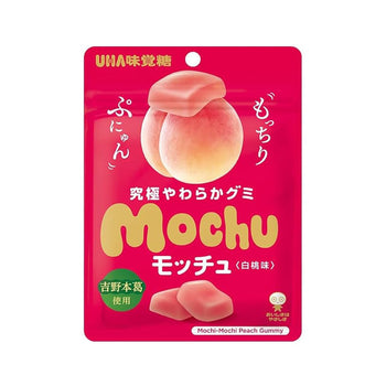 UHA味覚糖 モッチュ 白桃味 45g