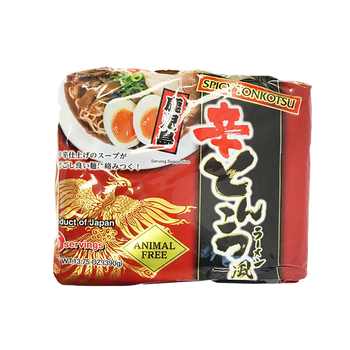 <font color="#FF0000"> 賞味期限2025年8月28日</font><br>ヒガシフーズ 辛とんこつ風ラーメン 5食入