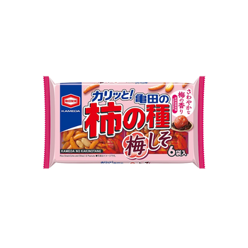 亀田製菓 柿の種  梅しそ 6袋入