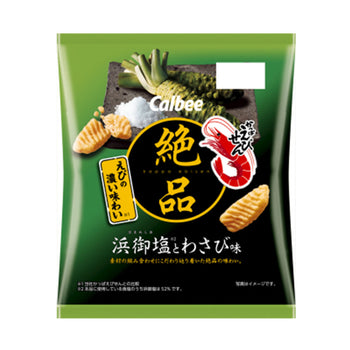 カルビー かっぱえびせん 浜卸塩とわさび味 60g