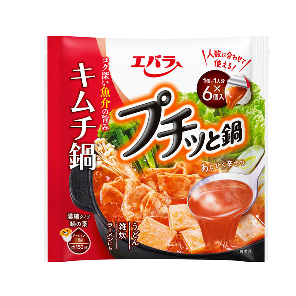 エバラ プチっと鍋 キムチ鍋 6個入 138g