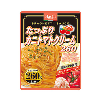 Hachi たっぷりカニトマトクリーム 260g