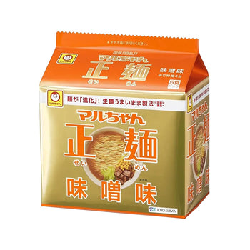 マルちゃん 正麺 味噌味 5袋入