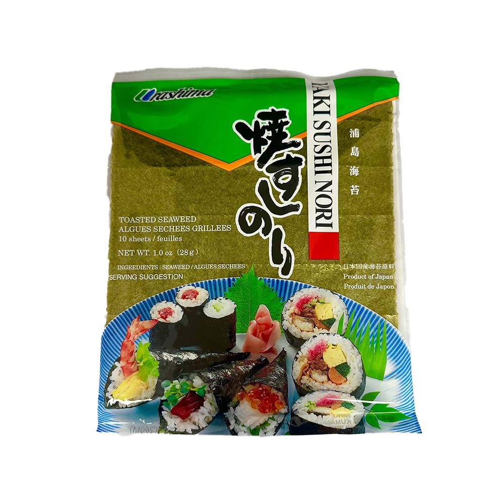 浦島海苔 焼すしのり 10枚入