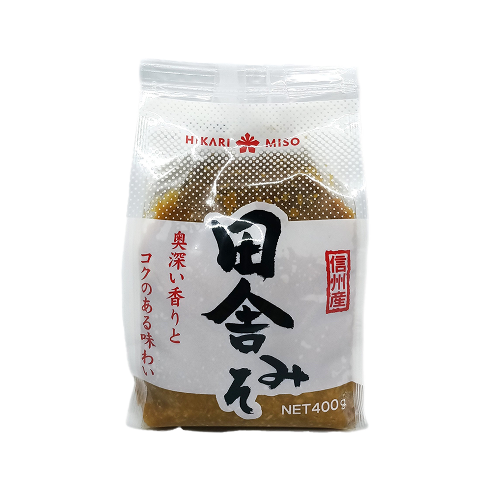 ひかり味噌 田舎みそ 400ｇ