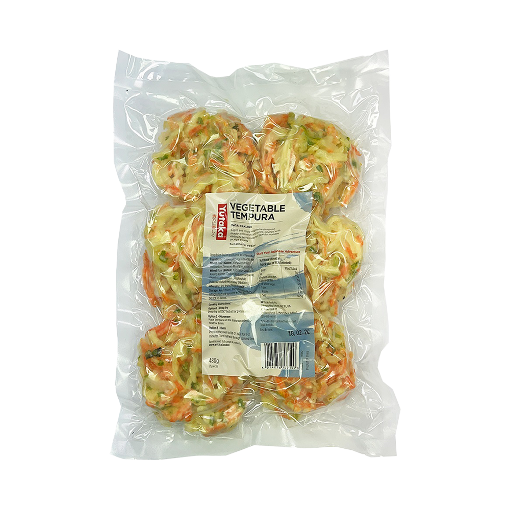*Yutaka vegetable tempura 12 pieces 480g