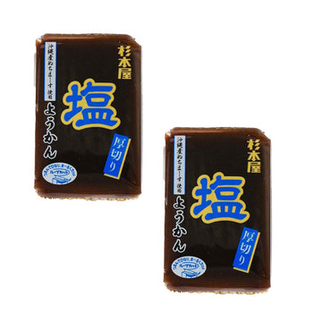 <font color="#FF0000">2 Pack Set</font><br> Sugimotoya Thick-Cut Purple Sweet Potato Yokan 150g Yokan is best when cut thick.