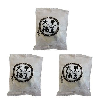 *<font color="#FF0000">3パックセット</font><br>JFC 黒豆大福 1個 x3
