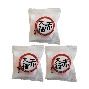 * <font color="#FF0000">Best before date: July 23, 2024</font><br> JFC Red Daifuku 1 piece