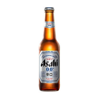 Asahi Super Dry Beer 0.0% Alcohol Free (Bottle) 330ml