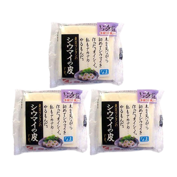 *<font color="#FF0000">3パックセット</font><br>東京ワンタン シュウマイの皮