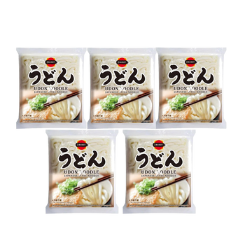 <font color="#FF0000">5パックセット</font><br> J-BASKET うどん 200g×5