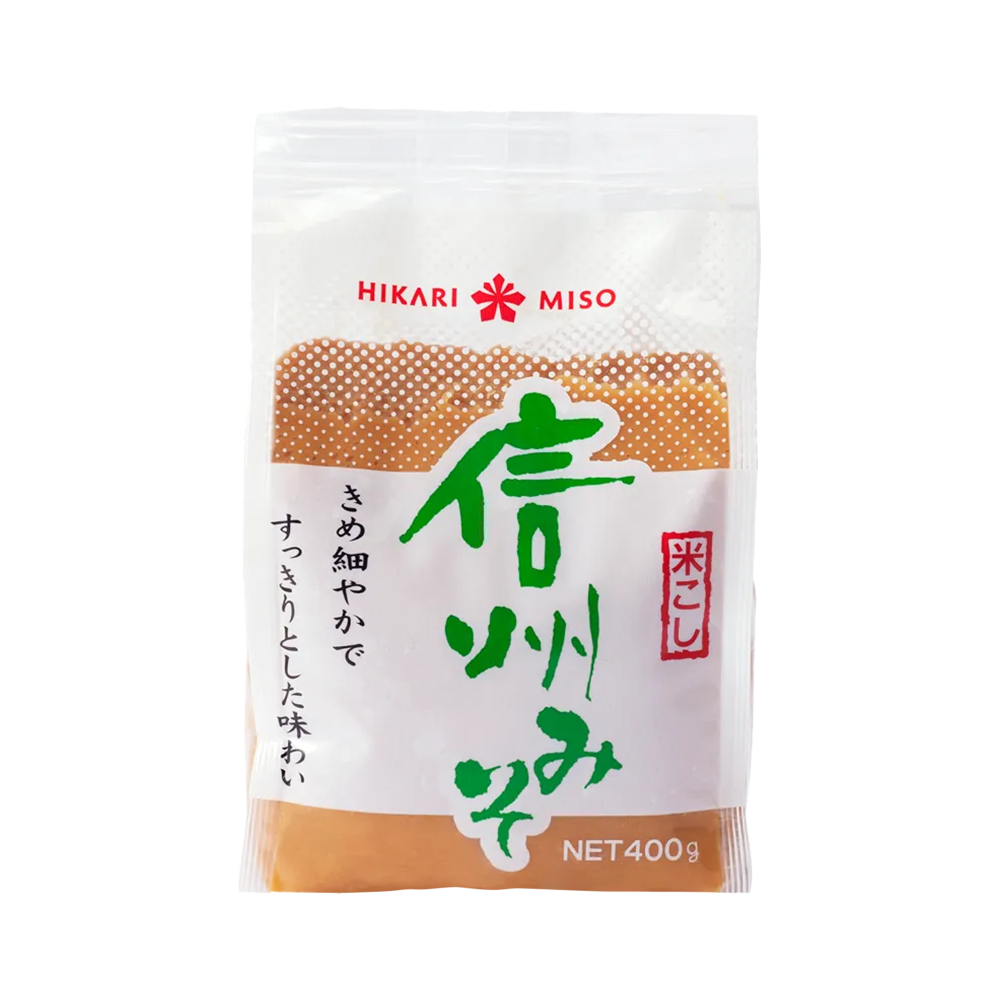ひかり味噌 信州みそ 米こし 400g