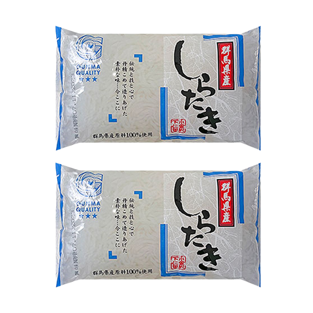 <font color="#FF0000">2-pack set</font> Shimonita, Gunma Prefecture Shirataki 200g x2