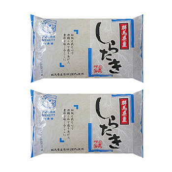 <font color="#FF0000">2-pack set</font> Shimonita, Gunma Prefecture Shirataki 200g x2