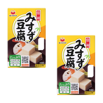 <font color="#FF0000">2-pack set</font> Shinshu Misuzu Tofu (4 pieces x 2)
