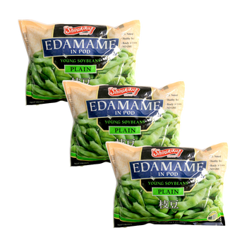 *<font color="#FF0000">3パックセット </font><br>Shirakiku 枝豆 400g×3