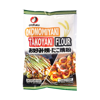 <font color="#FF0000">Best before date: May 2, 2024</font> Otafuku Okonomiyaki and Takoyaki Flour 180g