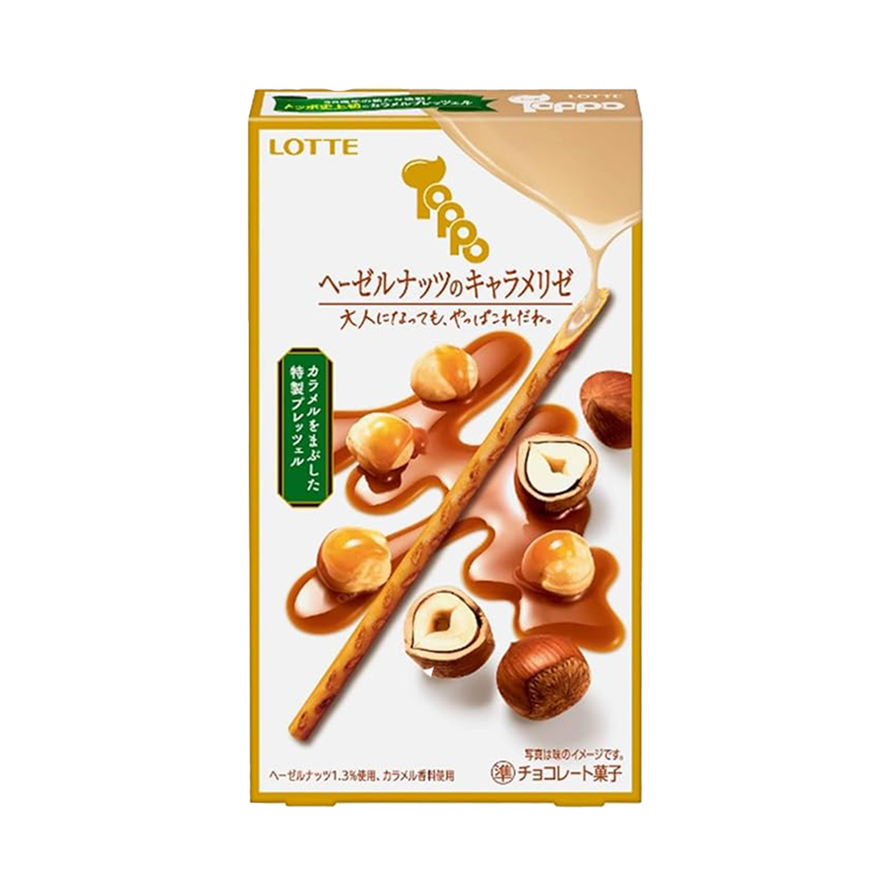 ロッテ トッポ ヘーゼルナッツのキャラメリゼ 36g