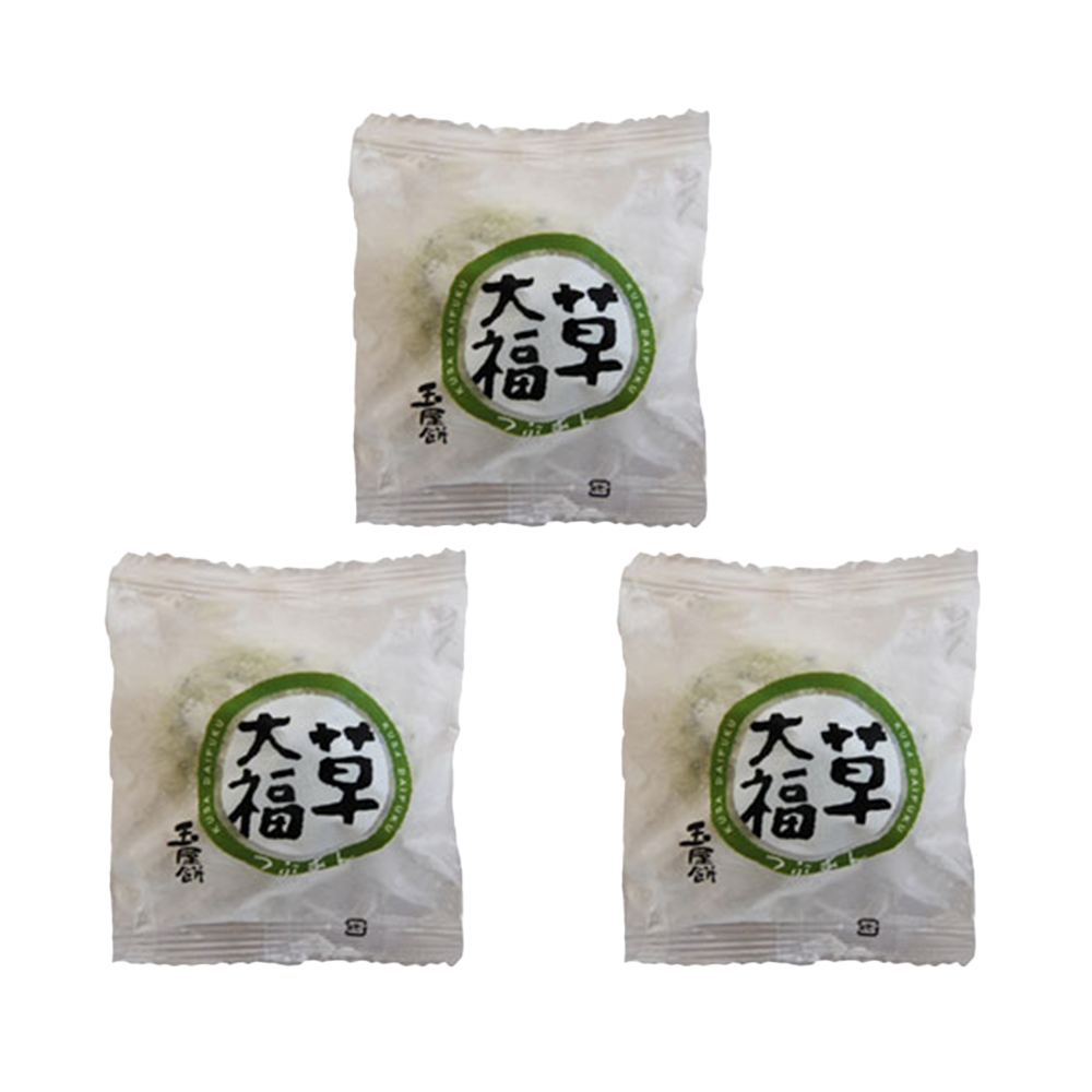 *<font color="#FF0000">3パックセット</font><br>JFC 草大福 1個x3