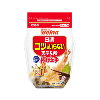 日清製粉ウェルナ コツのいらない天ぷら粉 揚げ上手 450g