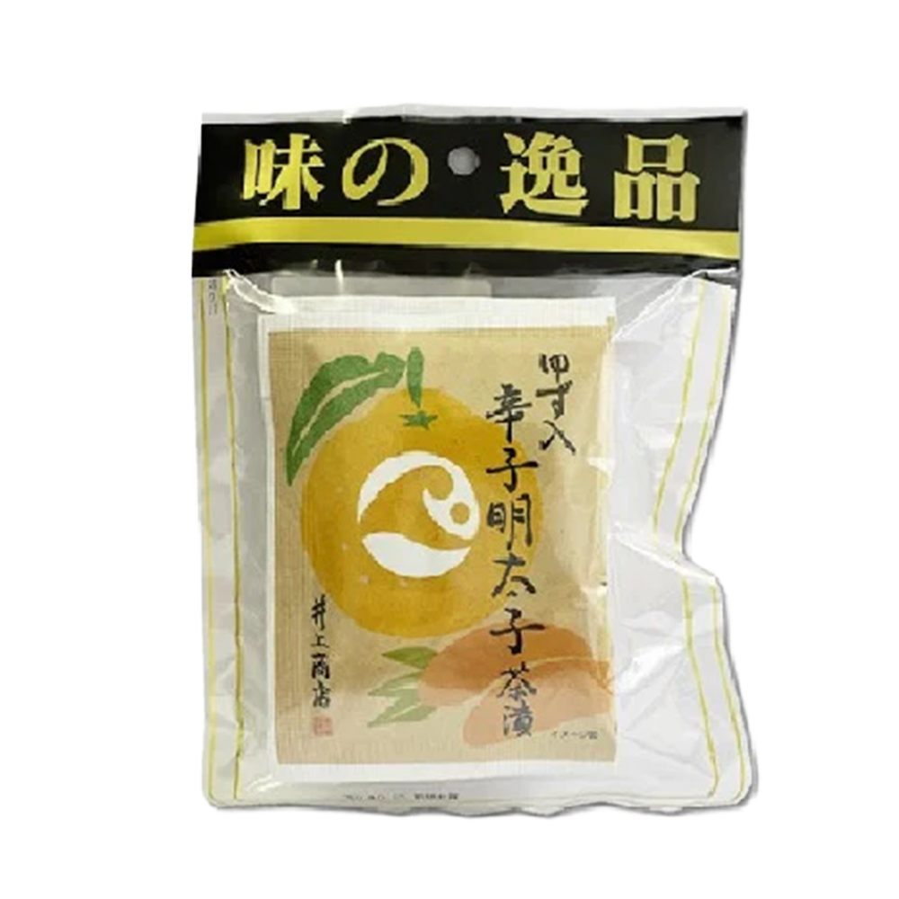 <font color="#FF0000">Best before date: March 26th</font> Inoue Shoten Yuzu and spicy cod roe chazuke 6.5g x 4 bags