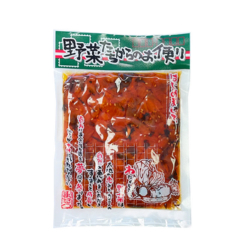 Marutsu Foods - Letter from the Vegetables - Fukujinzuke 150g - A great accompaniment to curry.
