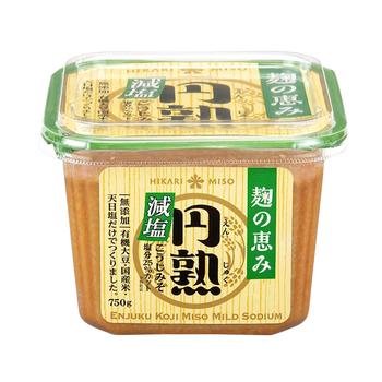 ひかり味噌 無添加 円熟こうじみそ 減塩 750g
