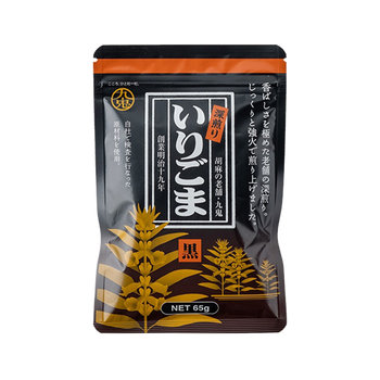 九鬼 深煎りいりごま 黒 65g