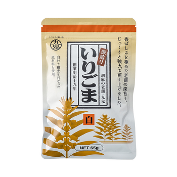 九鬼 深煎りいりごま 白 65g