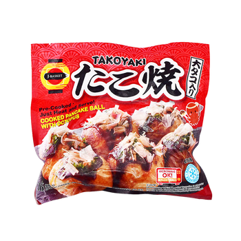 *J-BASKET たこ焼 大たこ入り 480g