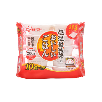 アイリスオーヤマ 低温製法のおいしいごはん 180g×10食
