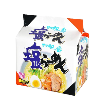 <font color="#FF0000">賞味期限9月26日</font><br>サッポロ一番 塩らーめん 『5食パック』 100g×5
