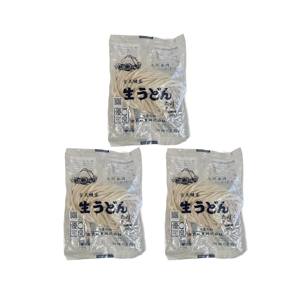 *<font color="#FF0000">3パックセット</font><br>今助 生うどん 140g ×3