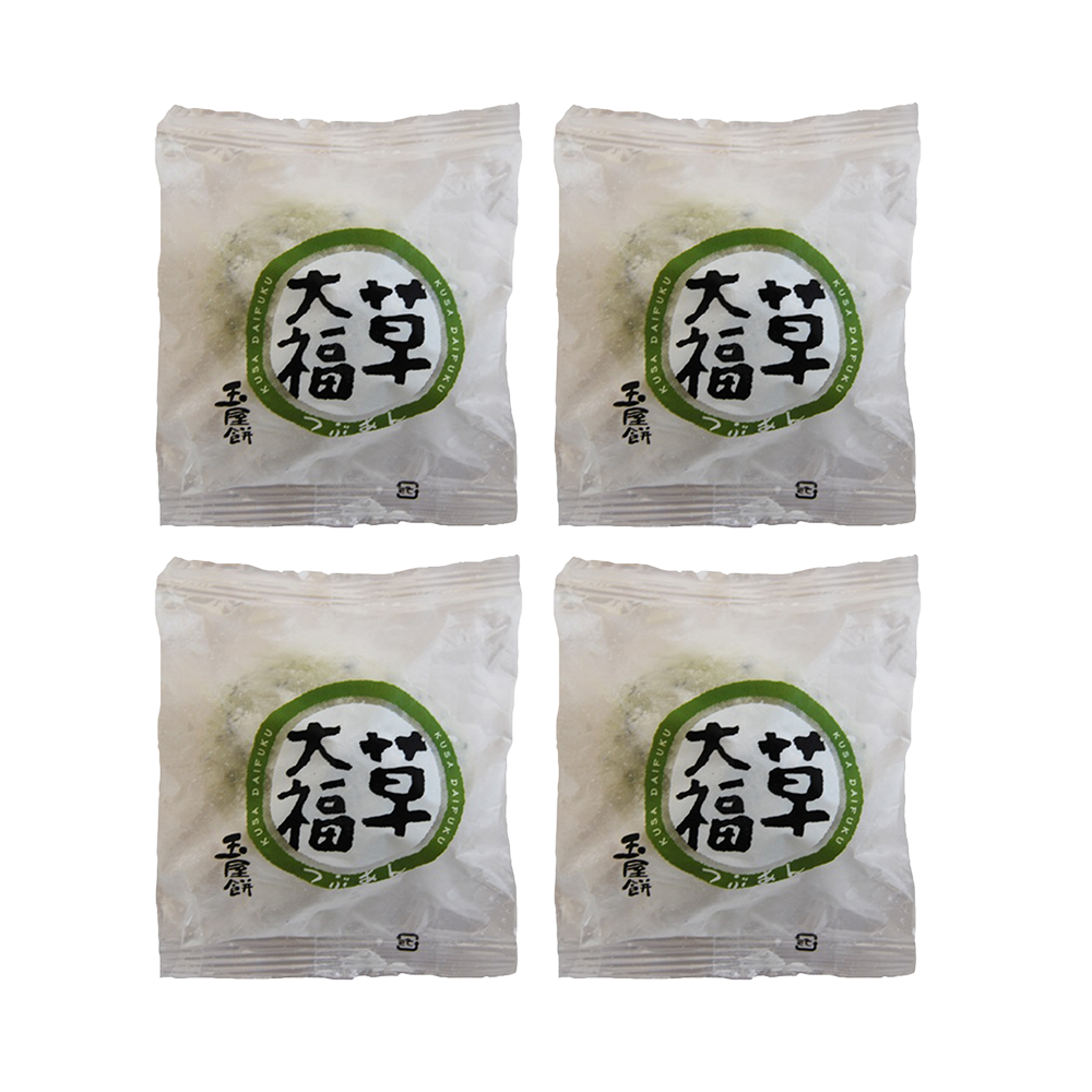 *<font color="#FF0000">4パックセット</font><br>山本屋 草大福 1個x4