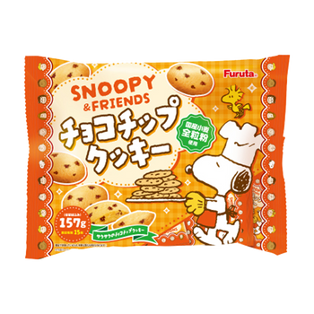 Furuta Snoopy &amp; Friends Chocolate Chip Cookies 157g