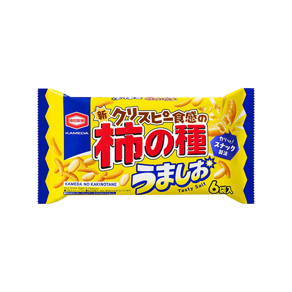 Kameda Seika Kakinotane Umashio (6 packets)