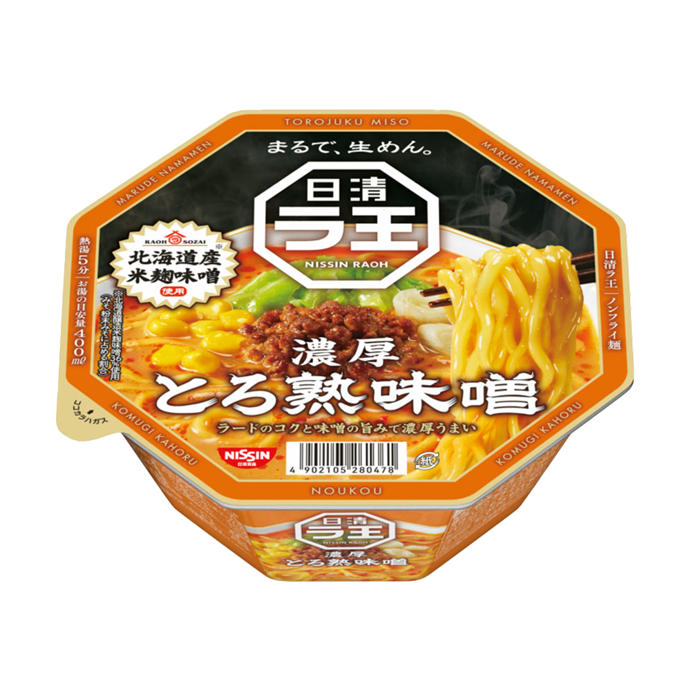 日清 ラ王 とろ熟味噌 カップ 112g