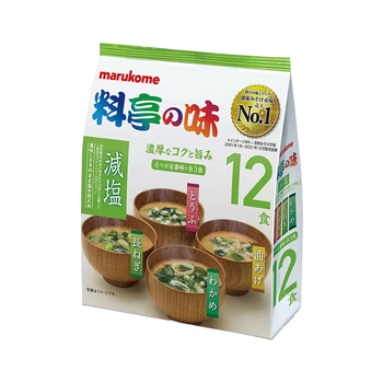 マルコメ 料亭の味 減塩 12食入