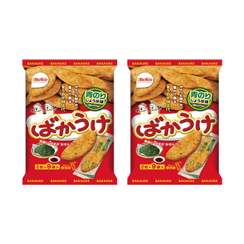 <font color="#FF0000"> 2パックセット</font><br> ばかうけ 青のり味 1枚×15袋 ×2 (Copy)