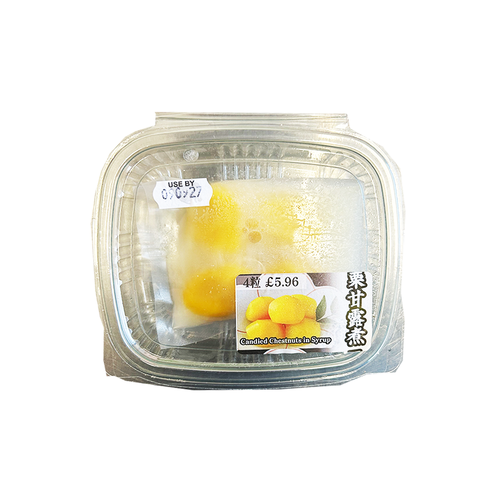 栗甘露煮 4粒