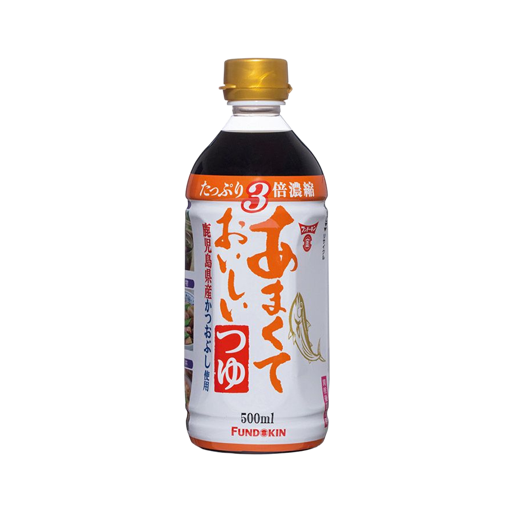 フンドーキン あまくておいしいつゆ 500ml