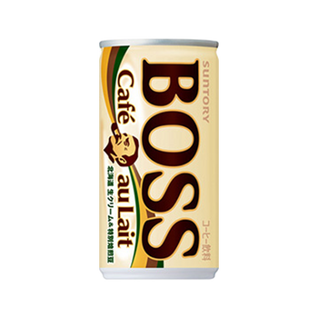 サントリー BOSS カフェオレ 185g缶