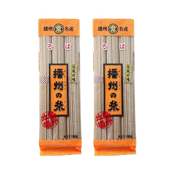 <font color="#FF0000">2パックセット</font><br> マルツネ 播州の糸 そば 180g x2