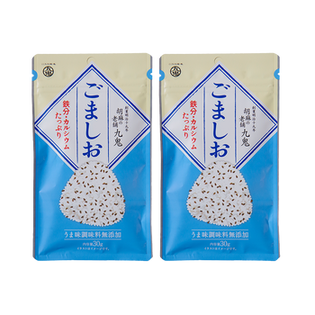 <font color="#FF0000">2パックセット</font><br>九鬼 ごましお 30gx2