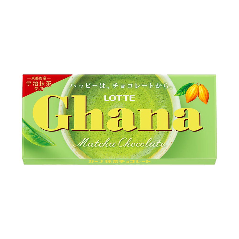 ロッテ Ghana 抹茶チョコレート 45g