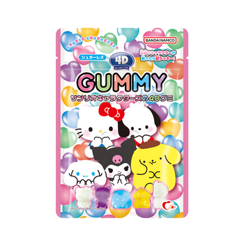 ハート 4Ｄグミ サンリオキャラクターズ  52g