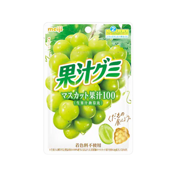 明治 果汁グミ マスカット 54g