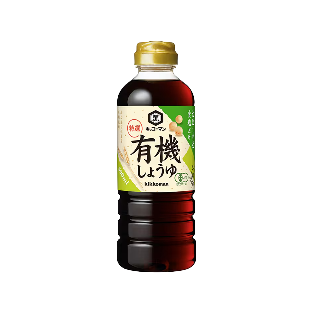 キッコーマン 特選有機しょうゆ 500ml