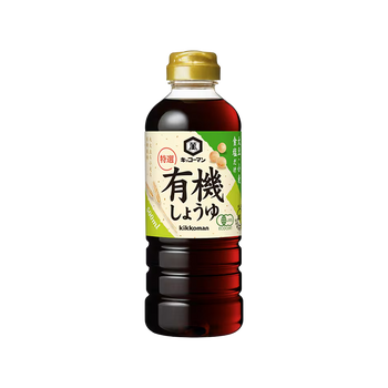 キッコーマン 特選有機しょうゆ 500ml